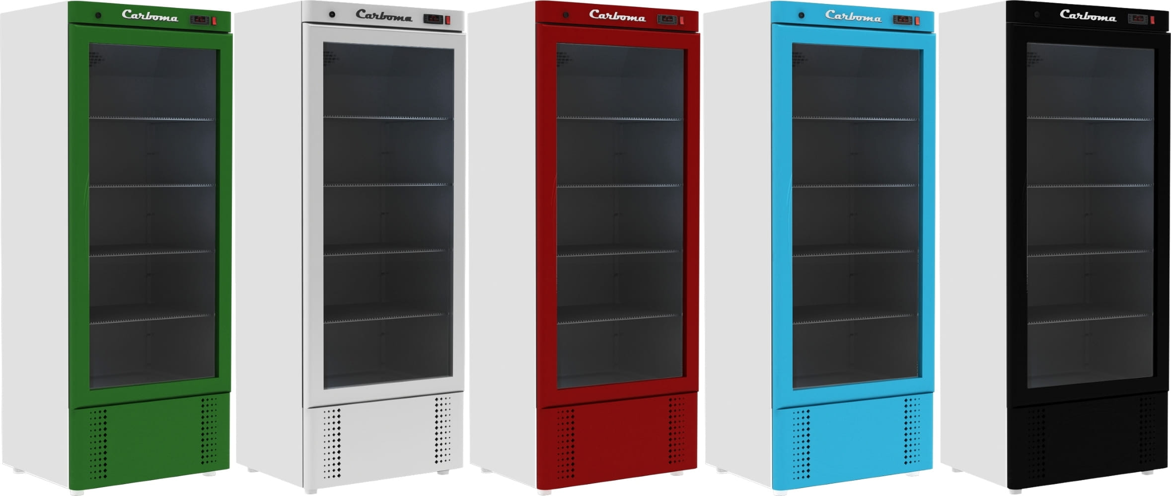Холодильный шкаф CARBOMA R700 С INOX 