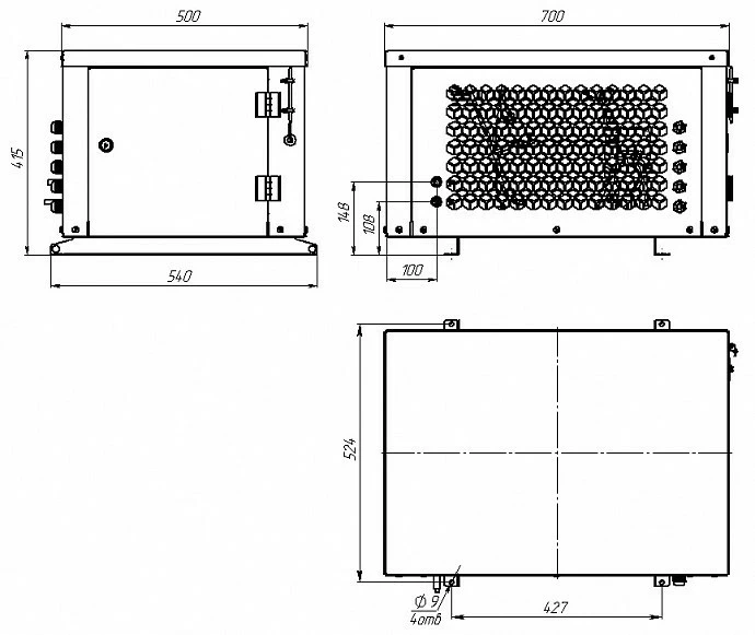 Сплит-система напольного типа Polair SM109H 