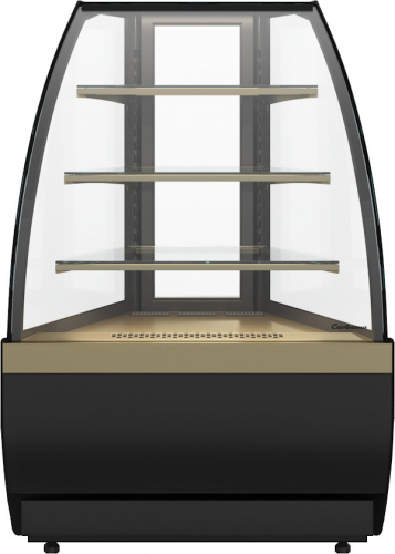 Кондитерская витрина CARBOMA FLANDRIA 2 STANDARD K70 VV‑3 2.0 (внешний угол 45°) 