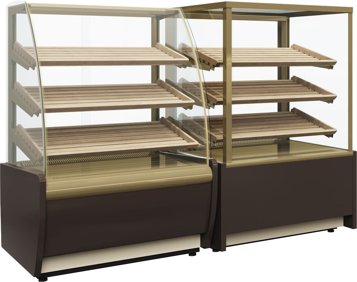 Хлебная витрина CARBOMA FLANDRIA LIGHT K70 N 0,9‑1 