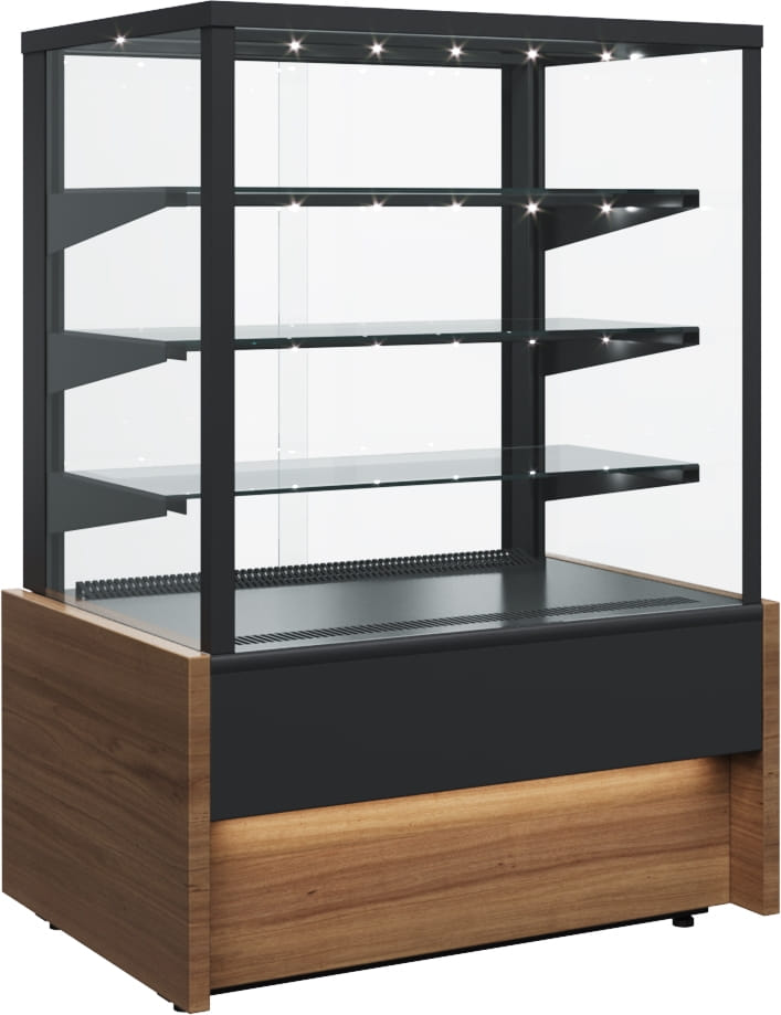 Тепловая витрина CARBOMA CUBE LIGHT KC70 SH 0,9‑1